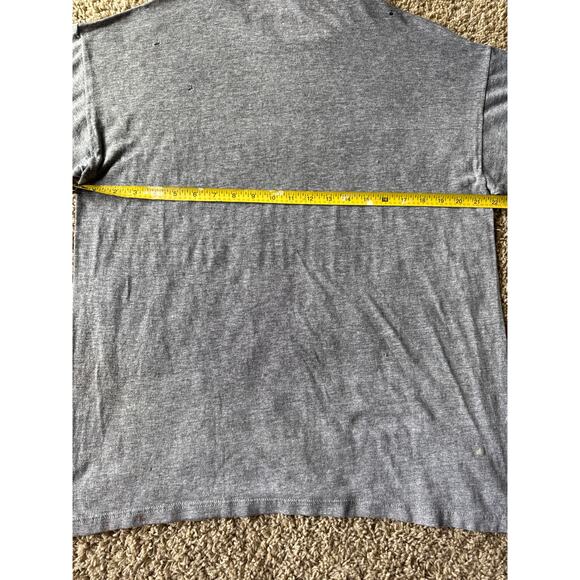 VTG Cincinnati Firefighters Paper Thin USA Made L Gray Russell Single Stitch Tee - Picture 7 of 8